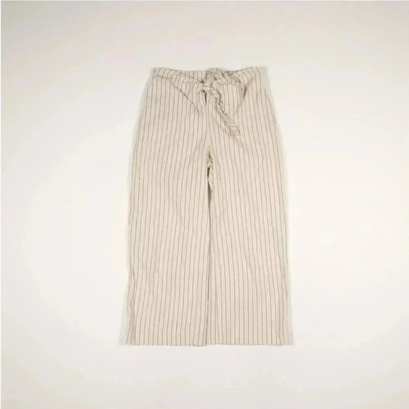 Moon River Pants - Moon River Tie Front Wide Leg Pants